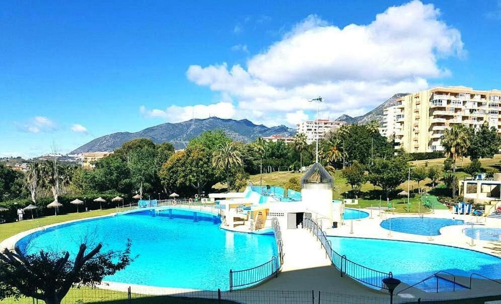 Benalmadena Minerva Estudio Suite Nature, Beach And Pool Exterior photo